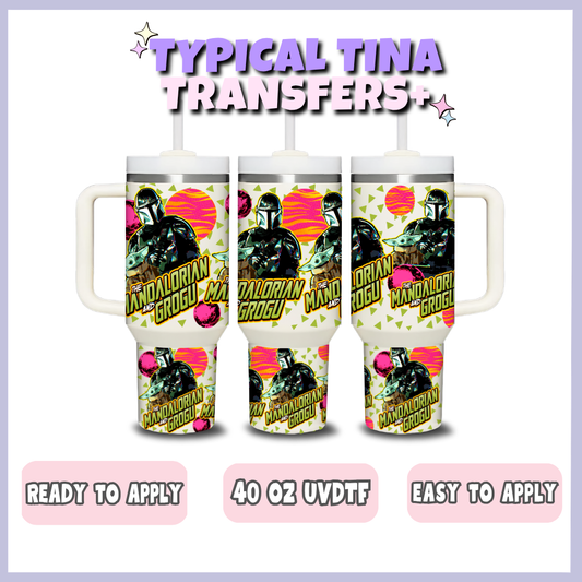 Manda _ hunter | 40oz UVDTF Wrap | POD