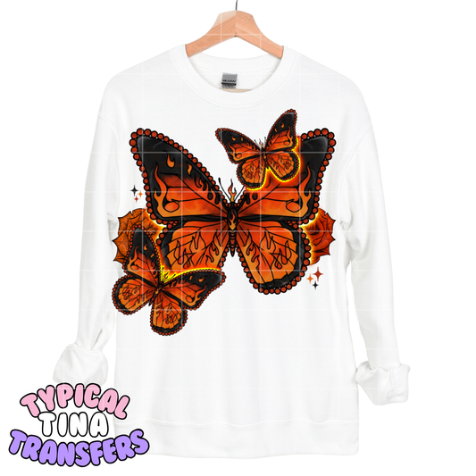 Bold Butterflies | DTF Transfers | POD
