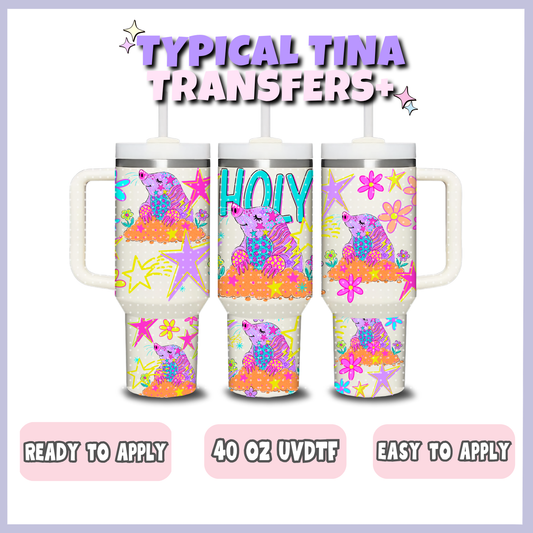 Holy Moly | 40oz UVDTF Wrap | POD