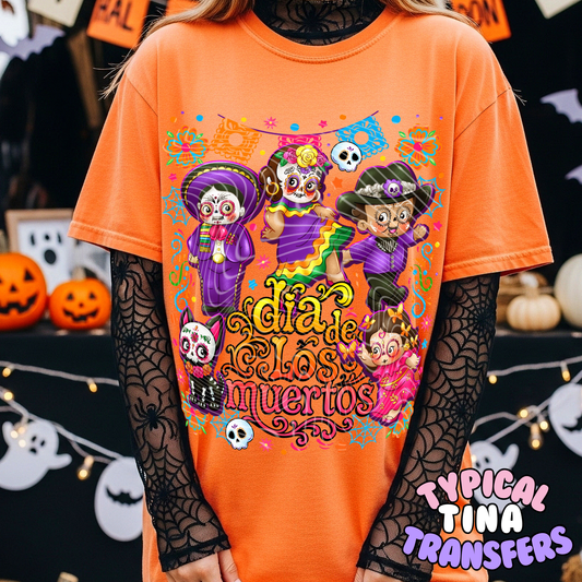 Dia de los Muertos| DTF Transfer | POD