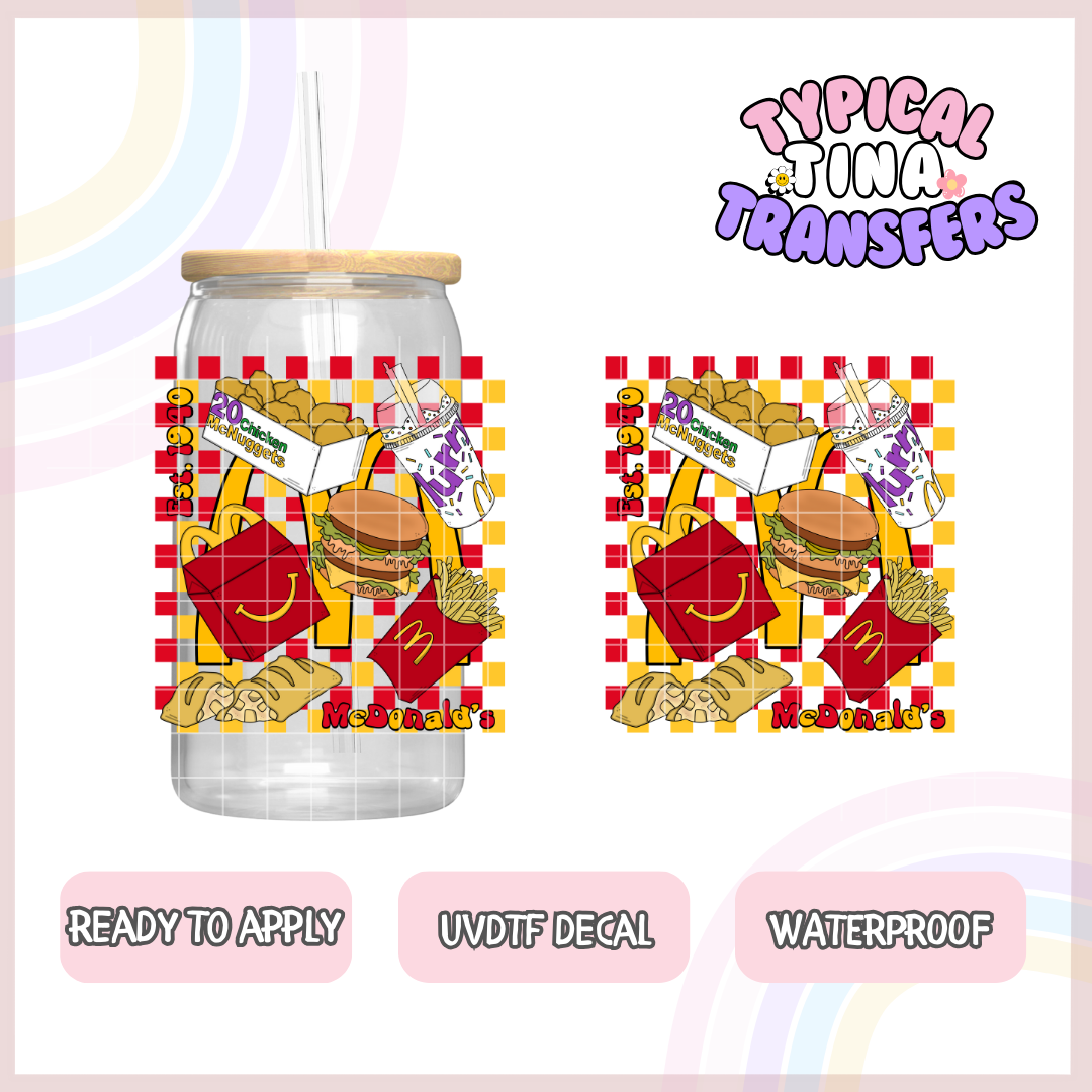 UVDTF Decal | 3"-4" decals | POD