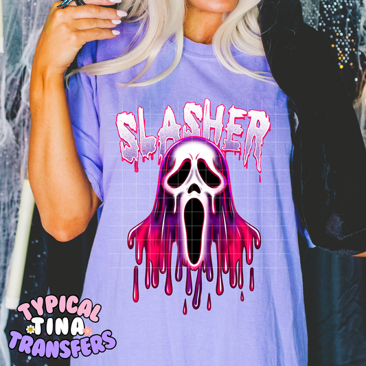 Slasher pink/purple | DTF Transfer | POD