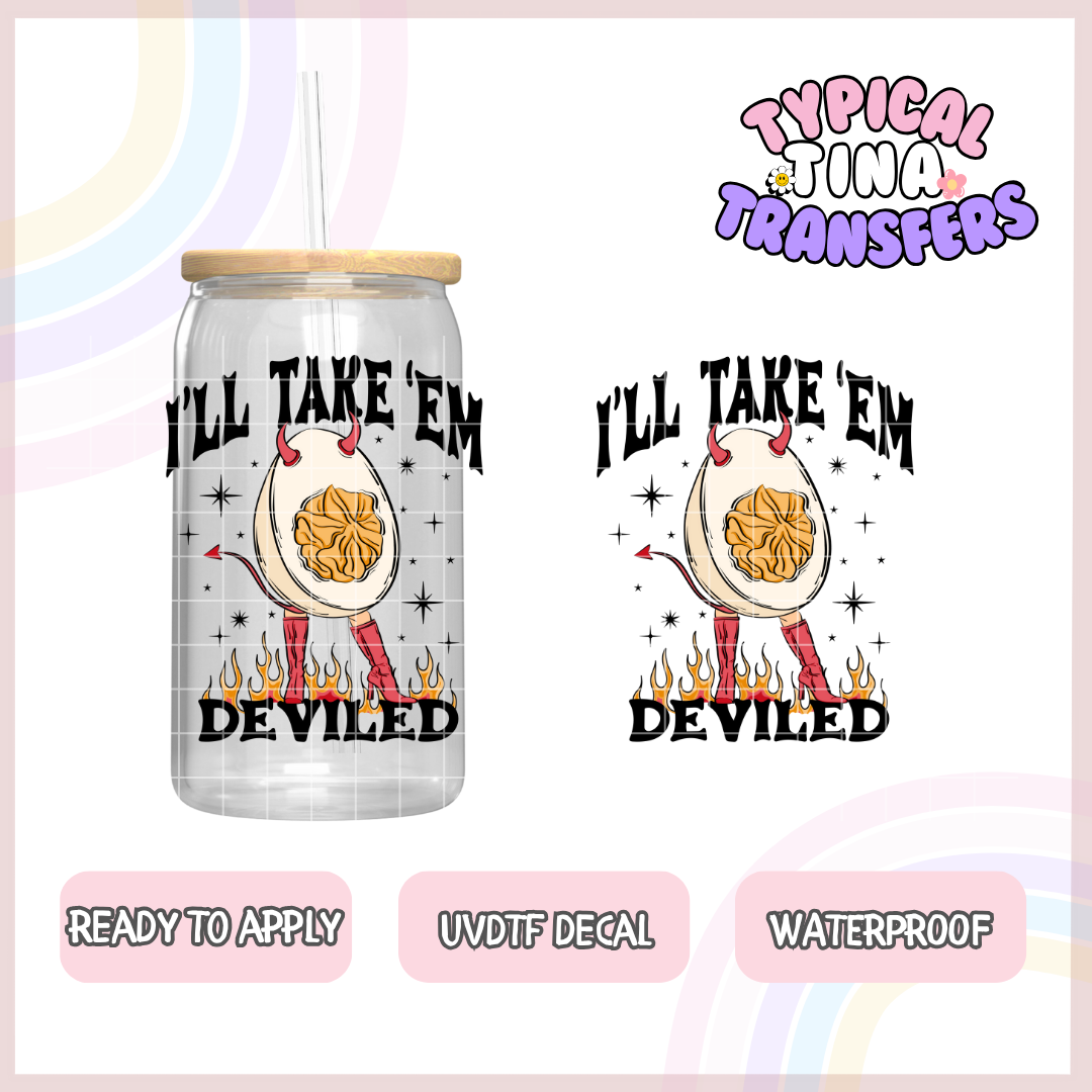 UVDTF Decal | 3"-4" decals | POD