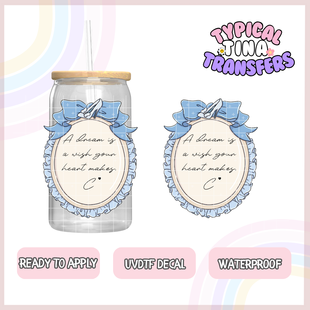 UVDTF Decal | 3"-4" decals | POD - Princess quotes choose design