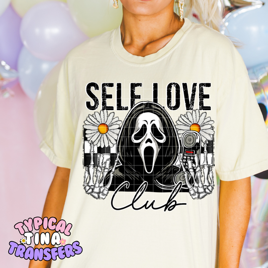 Self Love Ghost F | DTF Screen Print | POD