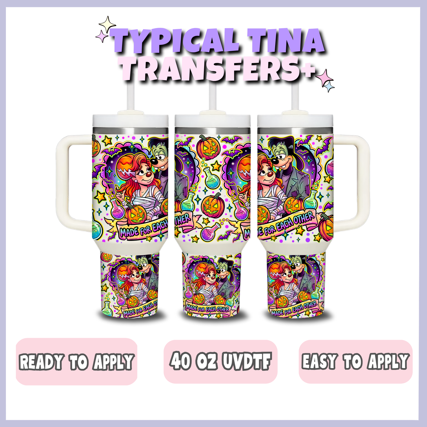 made for each other (M&R) | 40oz UVDTF Wrap | POD
