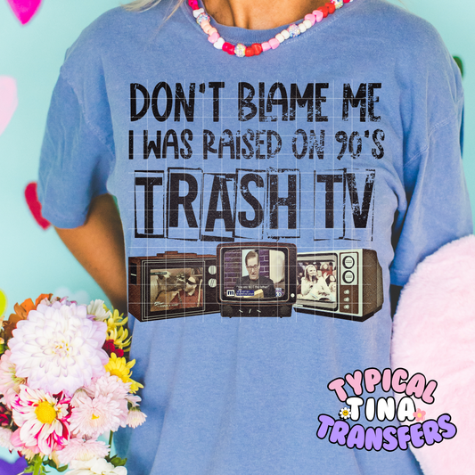 Trash Tv | DTF Screen Print | POD