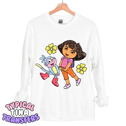 Explorer Girl | DTF Transfers | POD