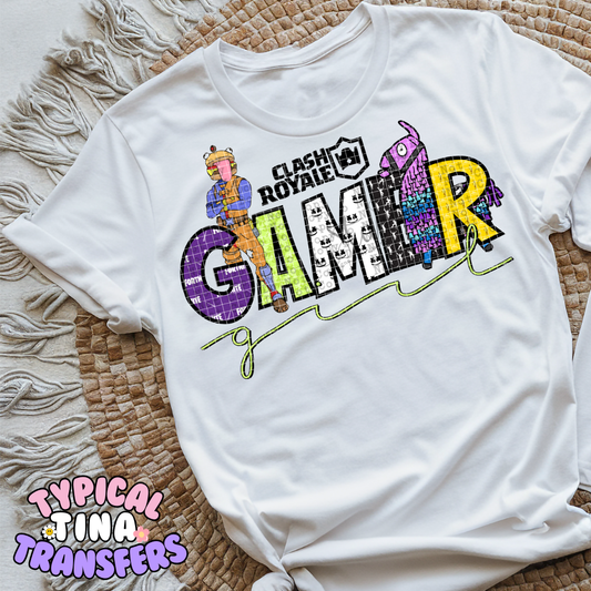 Gamers| DTF Screen Print | POD - choose design