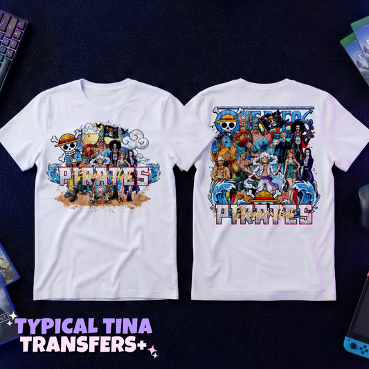 Ani Pirates | DTF Transfers | POD