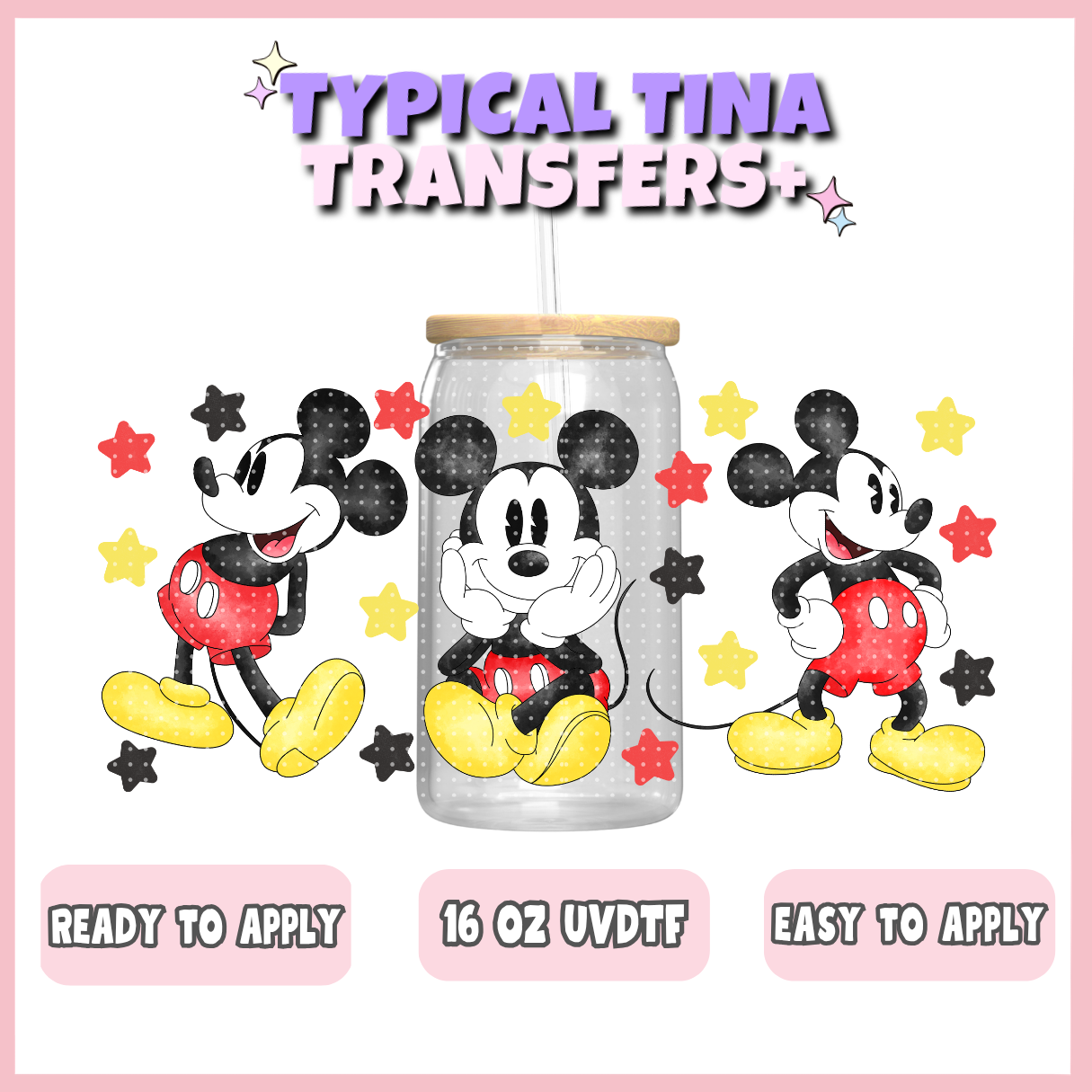 UVDTF #12034 | 16oz UVDTF Wrap | POD