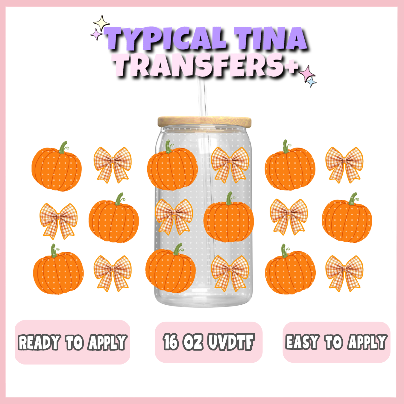UVDTF #12049 | 16oz UVDTF Wrap | POD