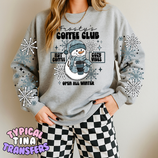 Frosty's Coffee club | DTF Transfer | POD
