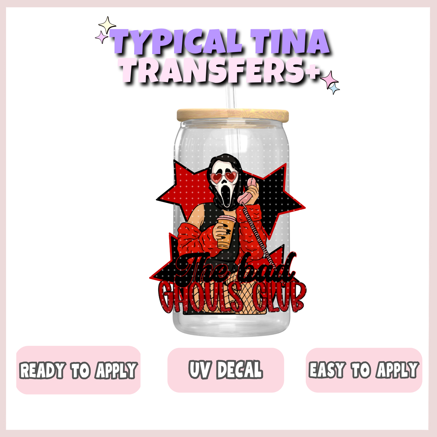 the bad ghould club | UV decals | POD