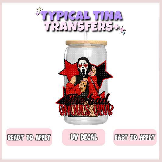 the bad ghould club | UV decals | POD