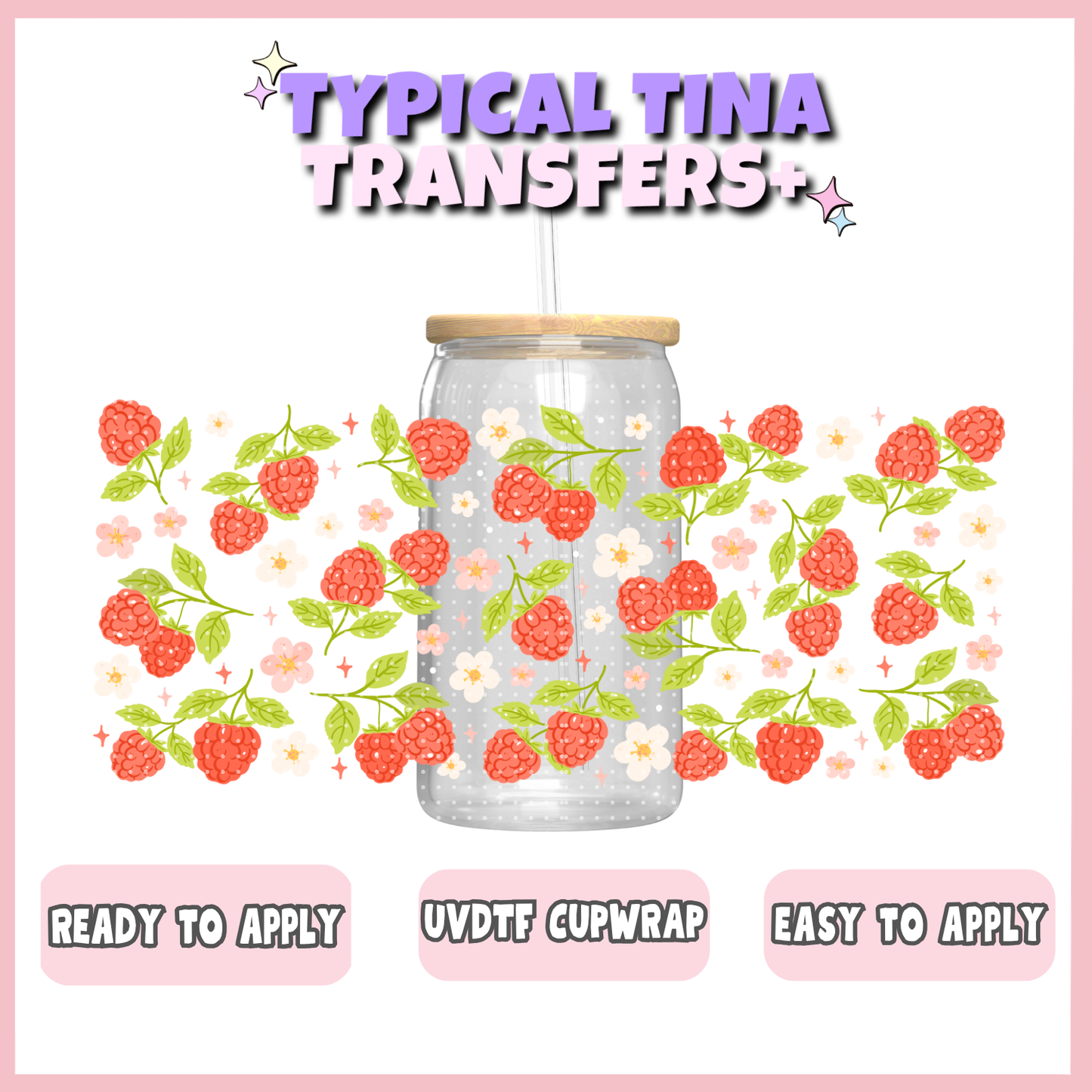 UVDTF #12107 | 16oz UVDTF Wrap | POD