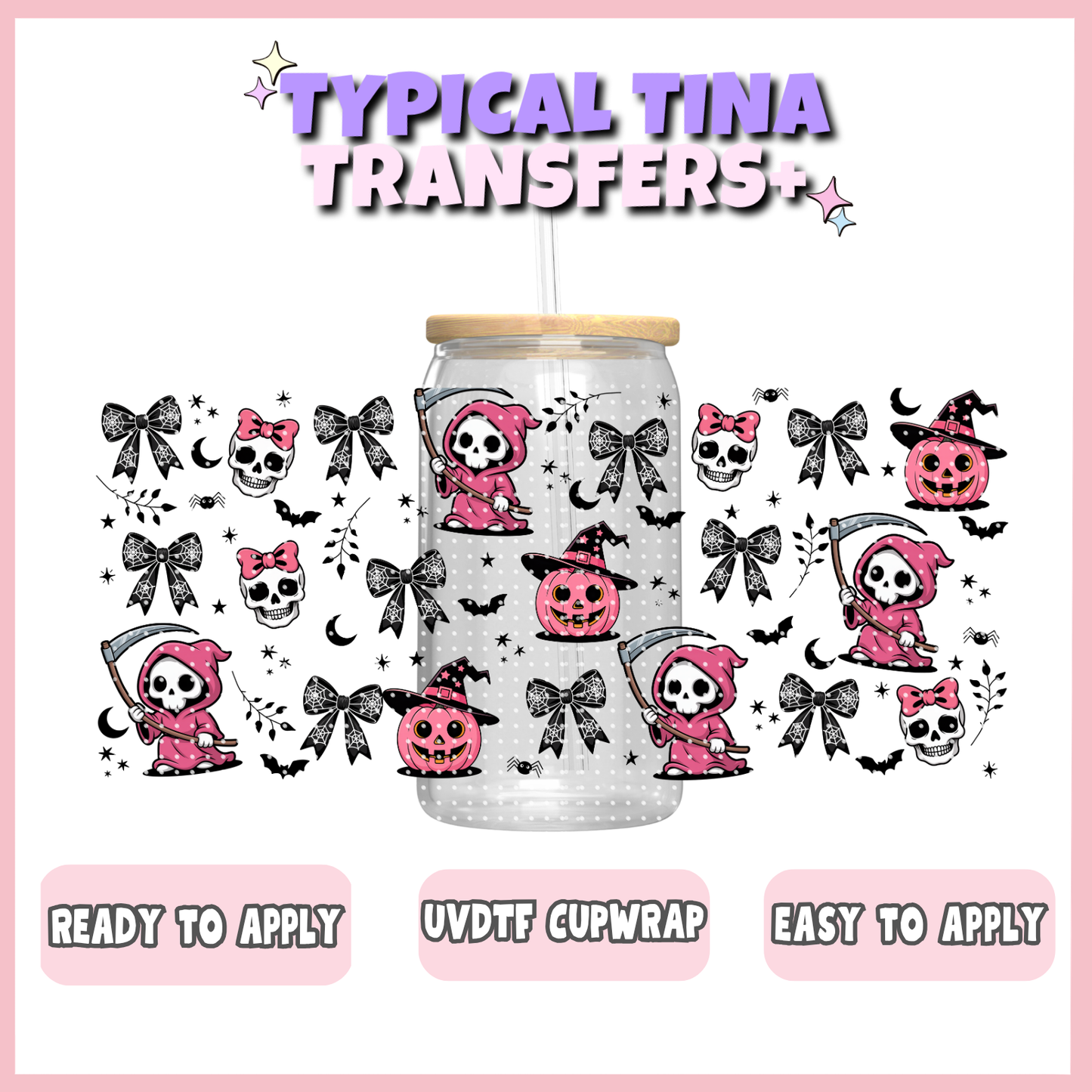 UVDTF #12132 | 16oz UVDTF Wrap | POD