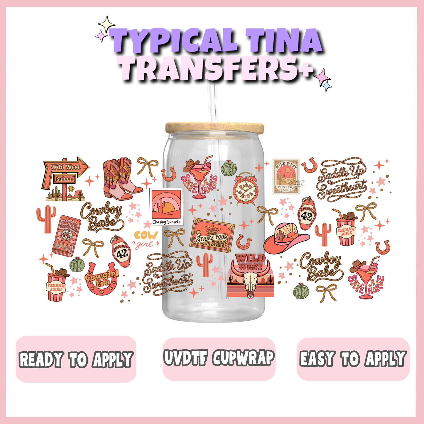 UVDTF #12137 | 16oz UVDTF Wrap | POD
