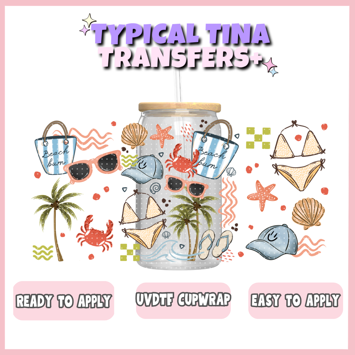UVDTF #12170 | 16oz UVDTF Wrap | RTS