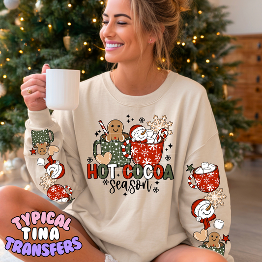 Hot Cocoa season | DTF Transfers | POD