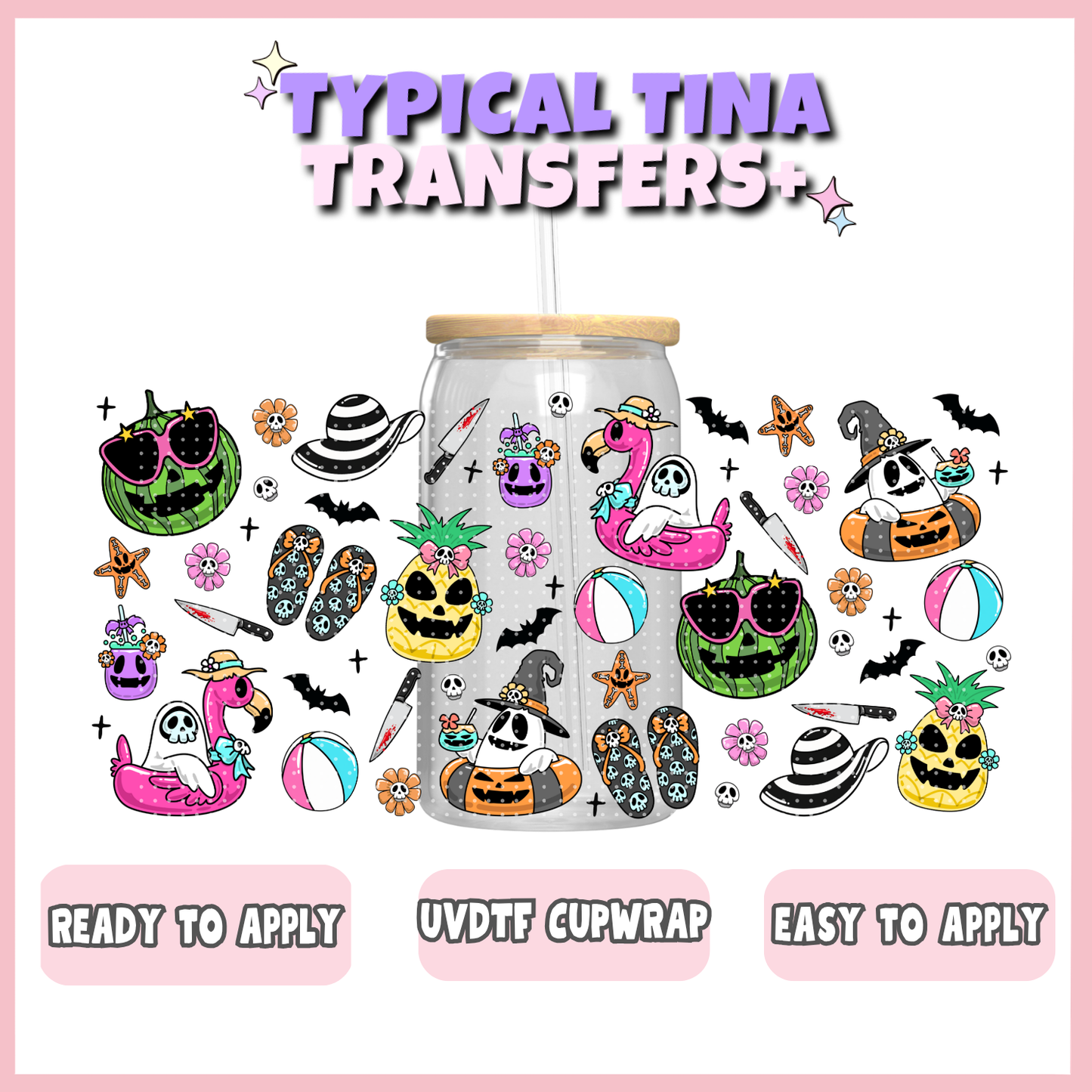 UVDTF #12203 | 16oz UVDTF Wrap | POD