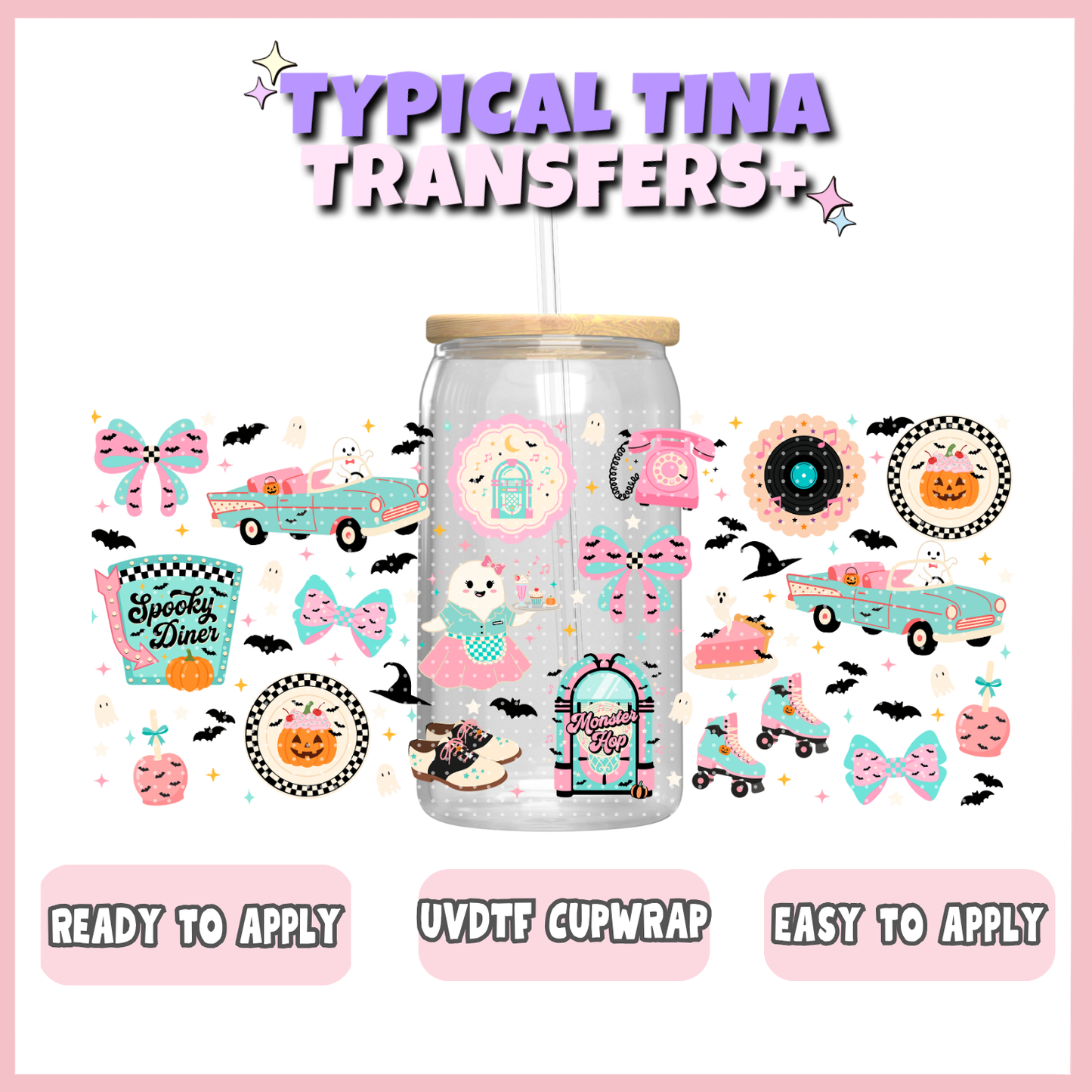 UVDTF #12216 | 16oz UVDTF Wrap | POD