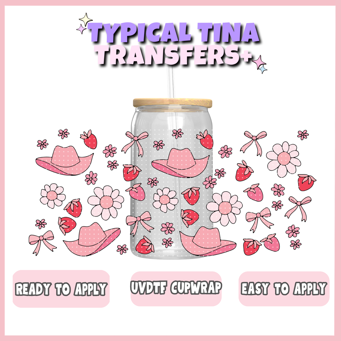 UVDTF #12247 | 16oz UVDTF Wrap | POD