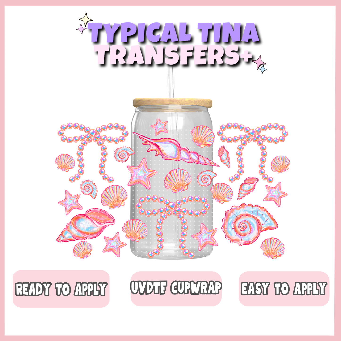 UVDTF #12266 | 16oz UVDTF Wrap | POD