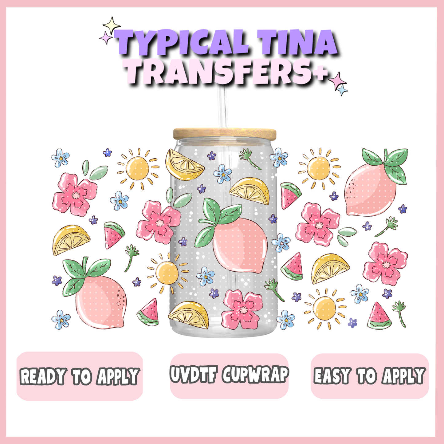 UVDTF #12269 | 16oz UVDTF Wrap | POD