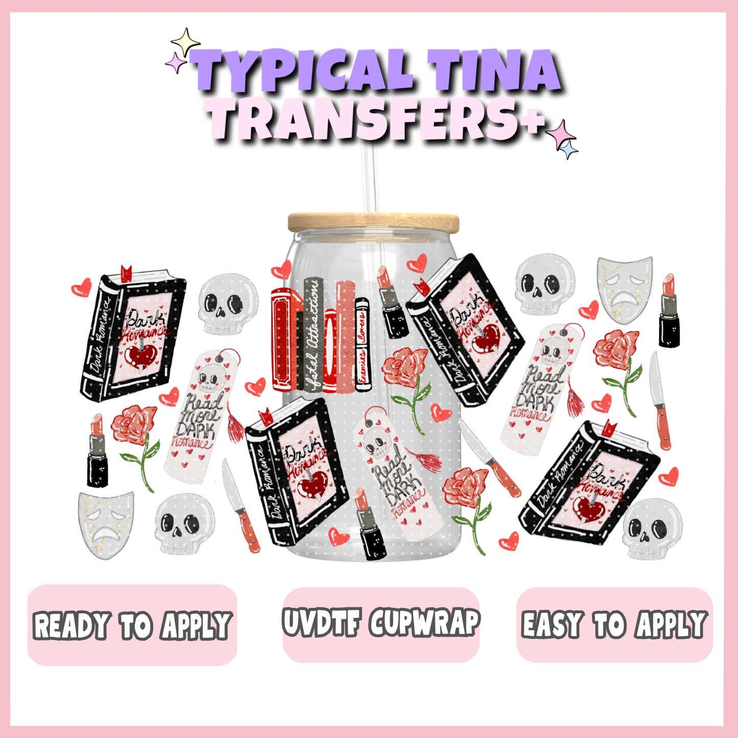 UVDTF #12278 | 16oz UVDTF Wrap | POD