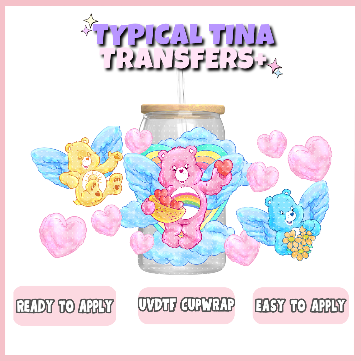 UVDTF #12297 | 16oz UVDTF Wrap | POD
