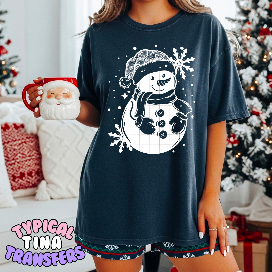 Just a snowman | DTF Transfer | POD