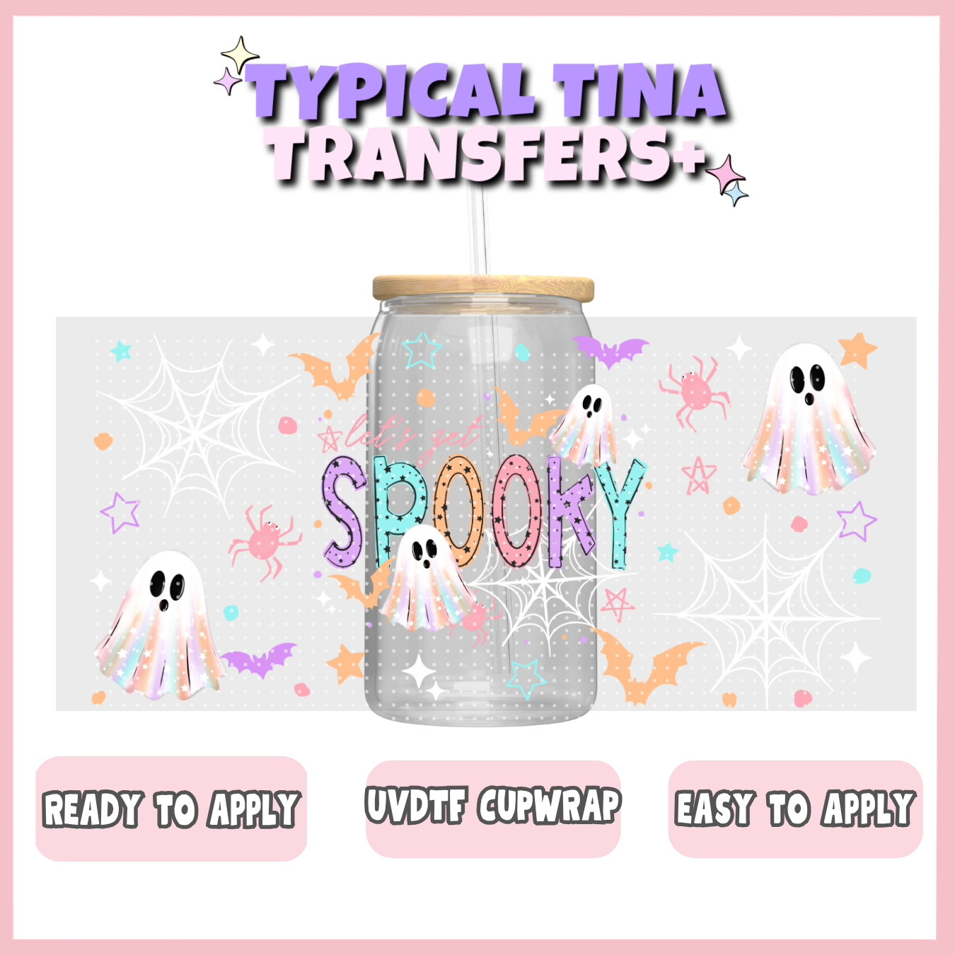 UVDTF #12349 | 16oz UVDTF Wrap | POD