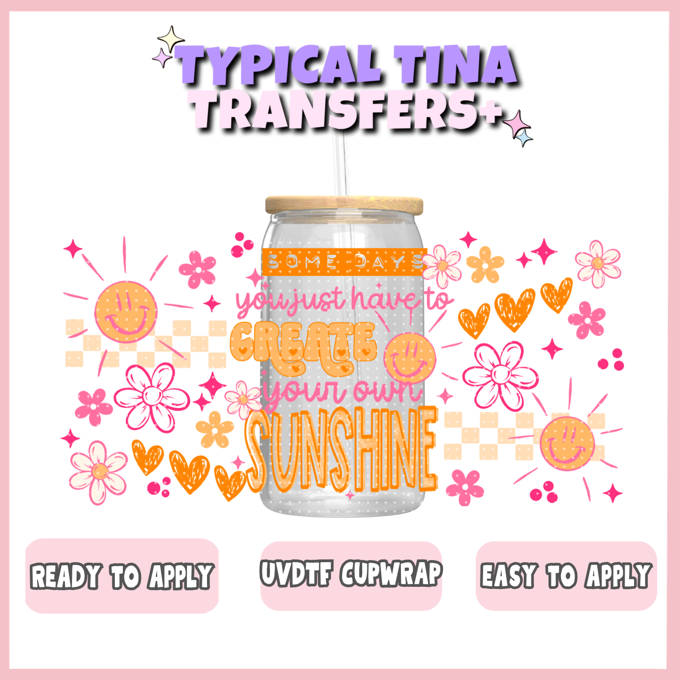UVDTF #12371 | 16oz UVDTF Wrap | POD