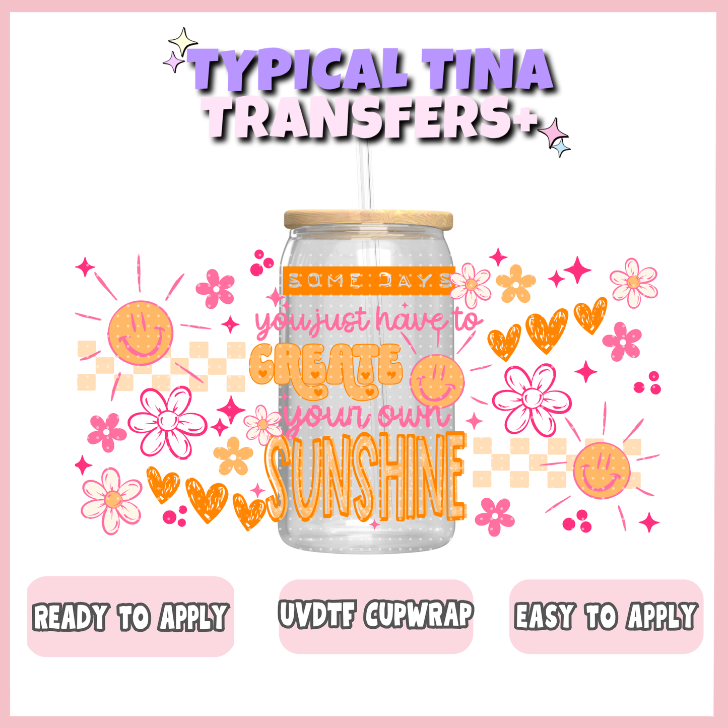 UVDTF #12371 | 16oz UVDTF Wrap | RTS