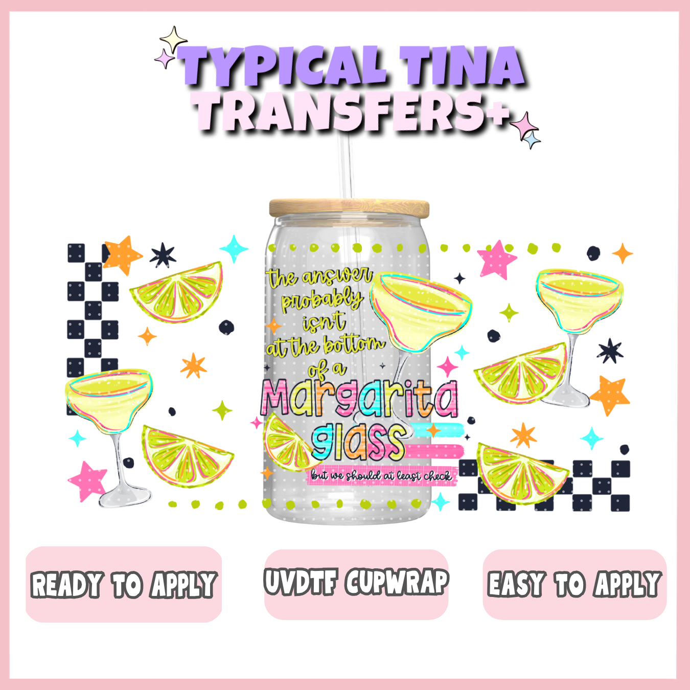 UVDTF #12373 | 16oz UVDTF Wrap | POD
