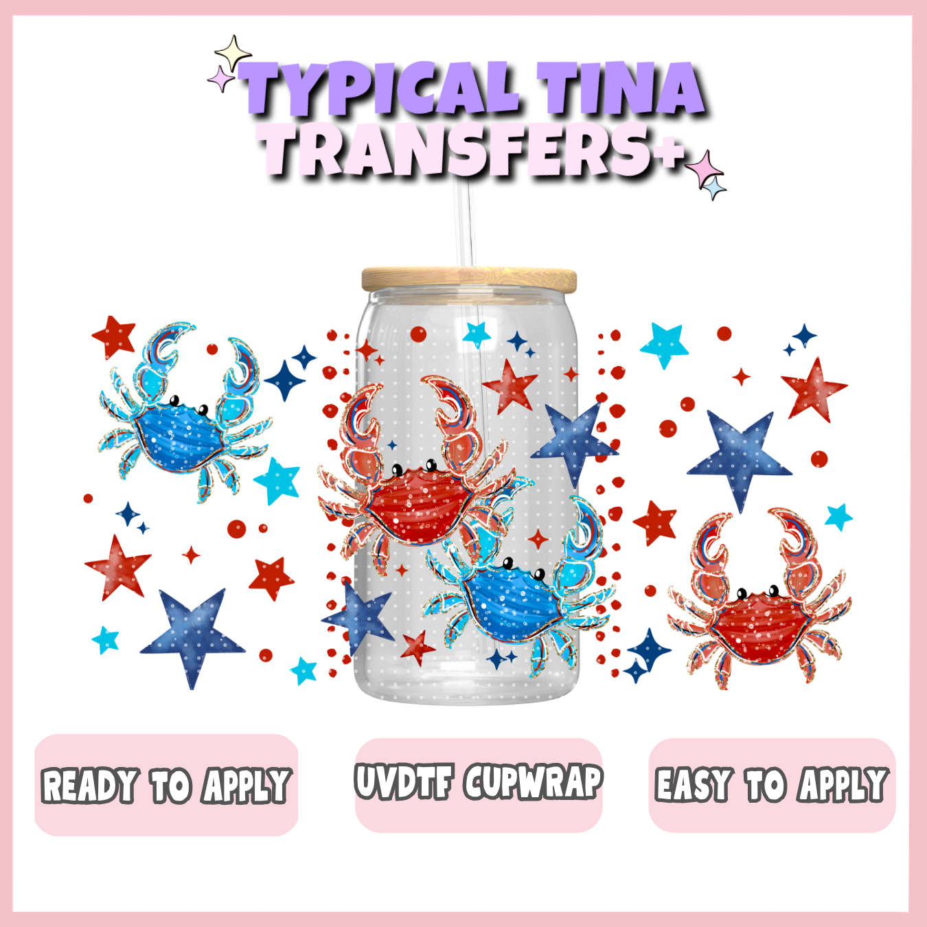 UVDTF #12379 | 16oz UVDTF Wrap | POD