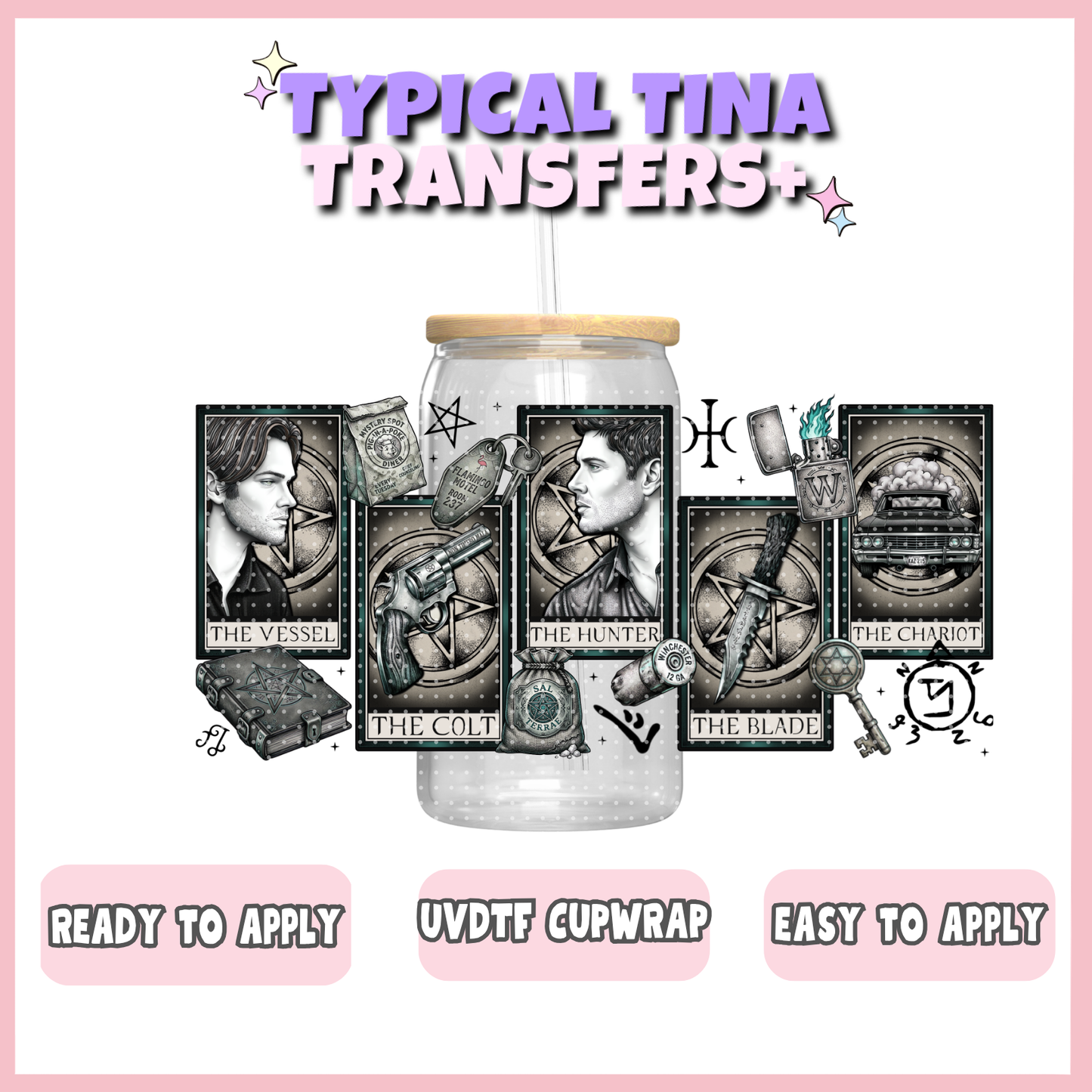 UVDTF #12387 | 16oz UVDTF Wrap | RTS