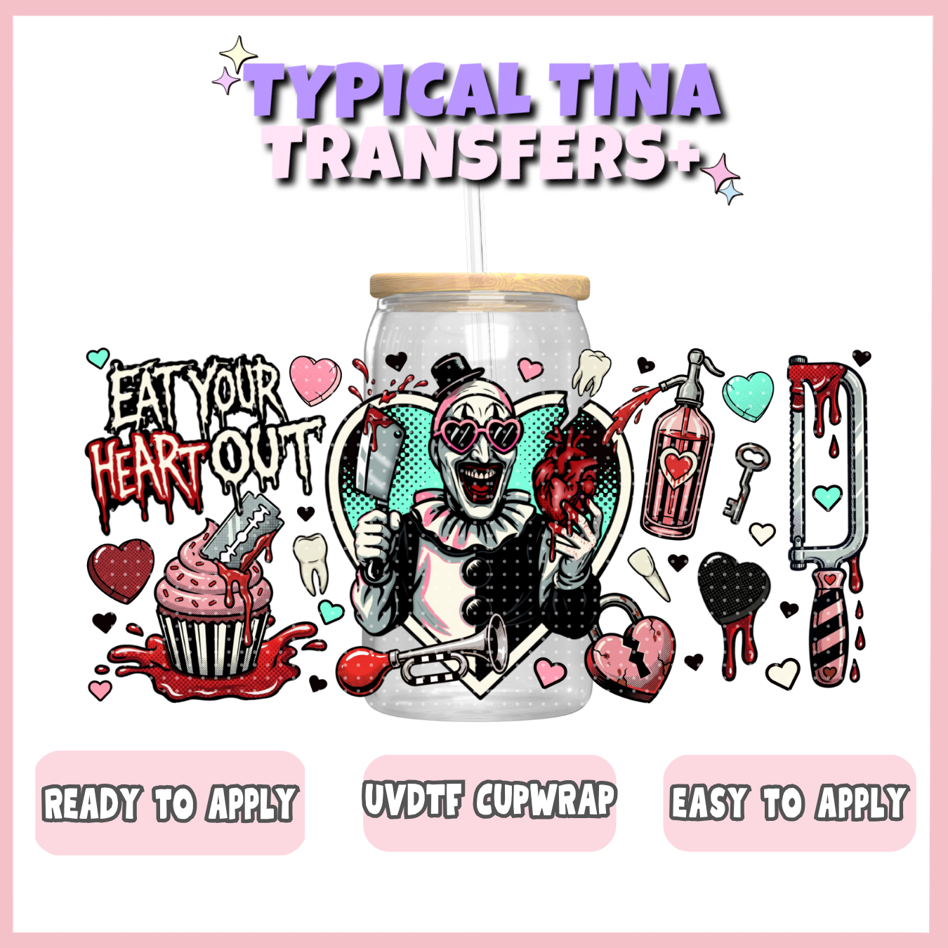 UVDTF #12396 | 16oz UVDTF Wrap | POD