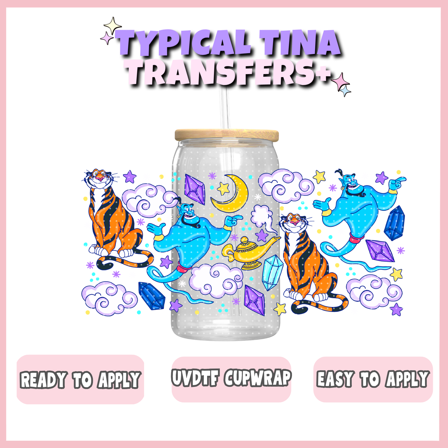 UVDTF #12401 | 16oz UVDTF Wrap | RTS