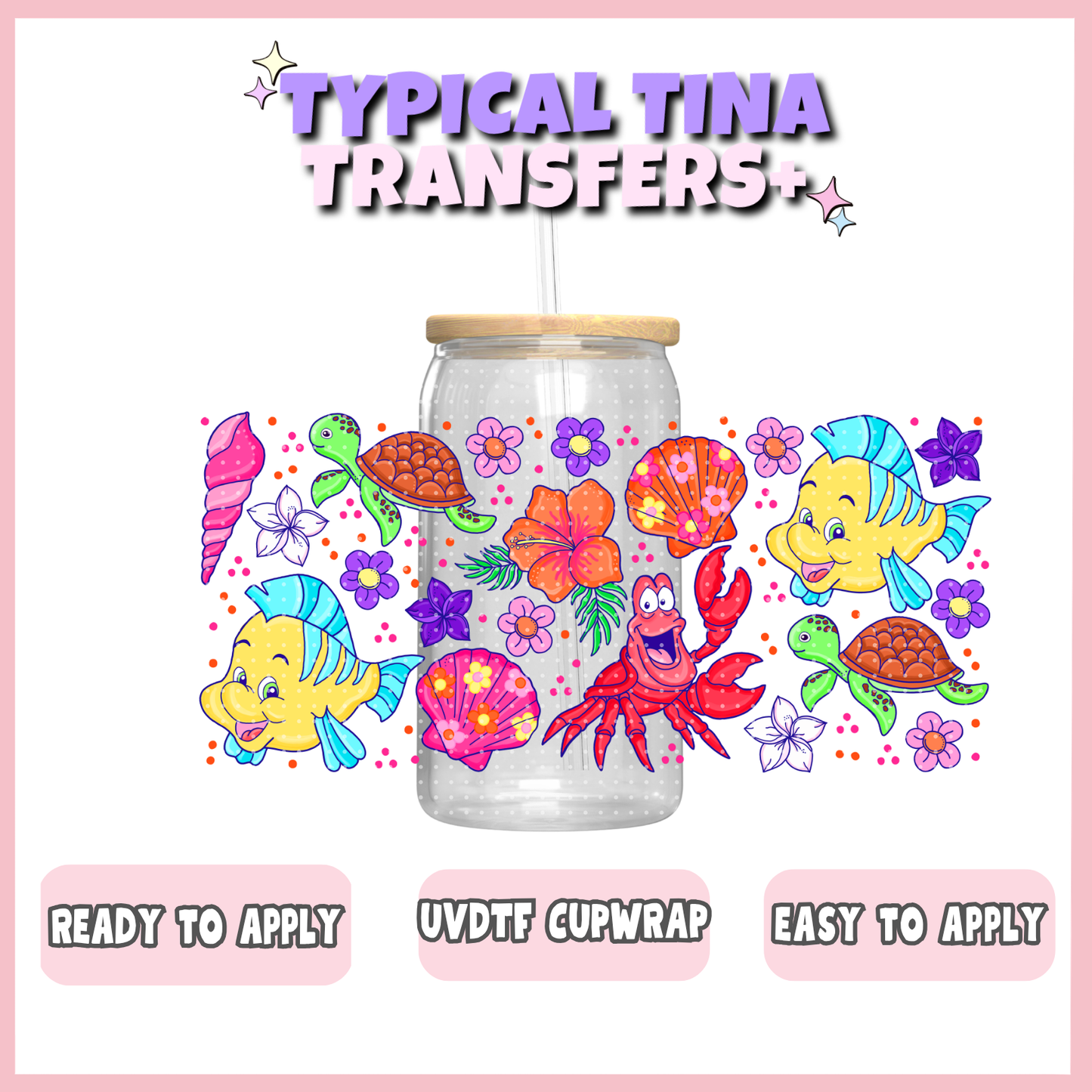 UVDTF #12402 | 16oz UVDTF Wrap | RTS