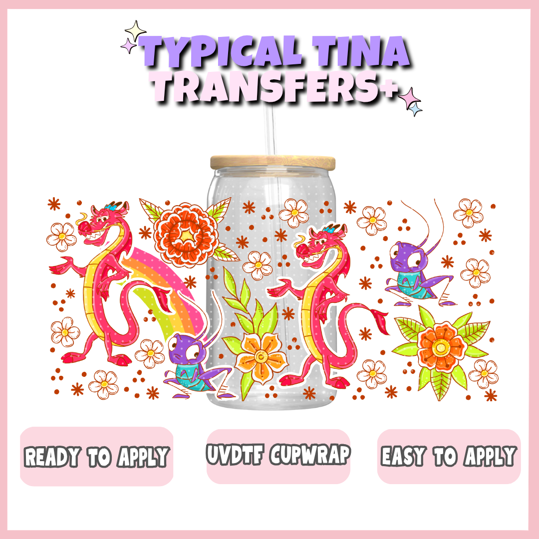UVDTF #12404 | 16oz UVDTF Wrap | POD