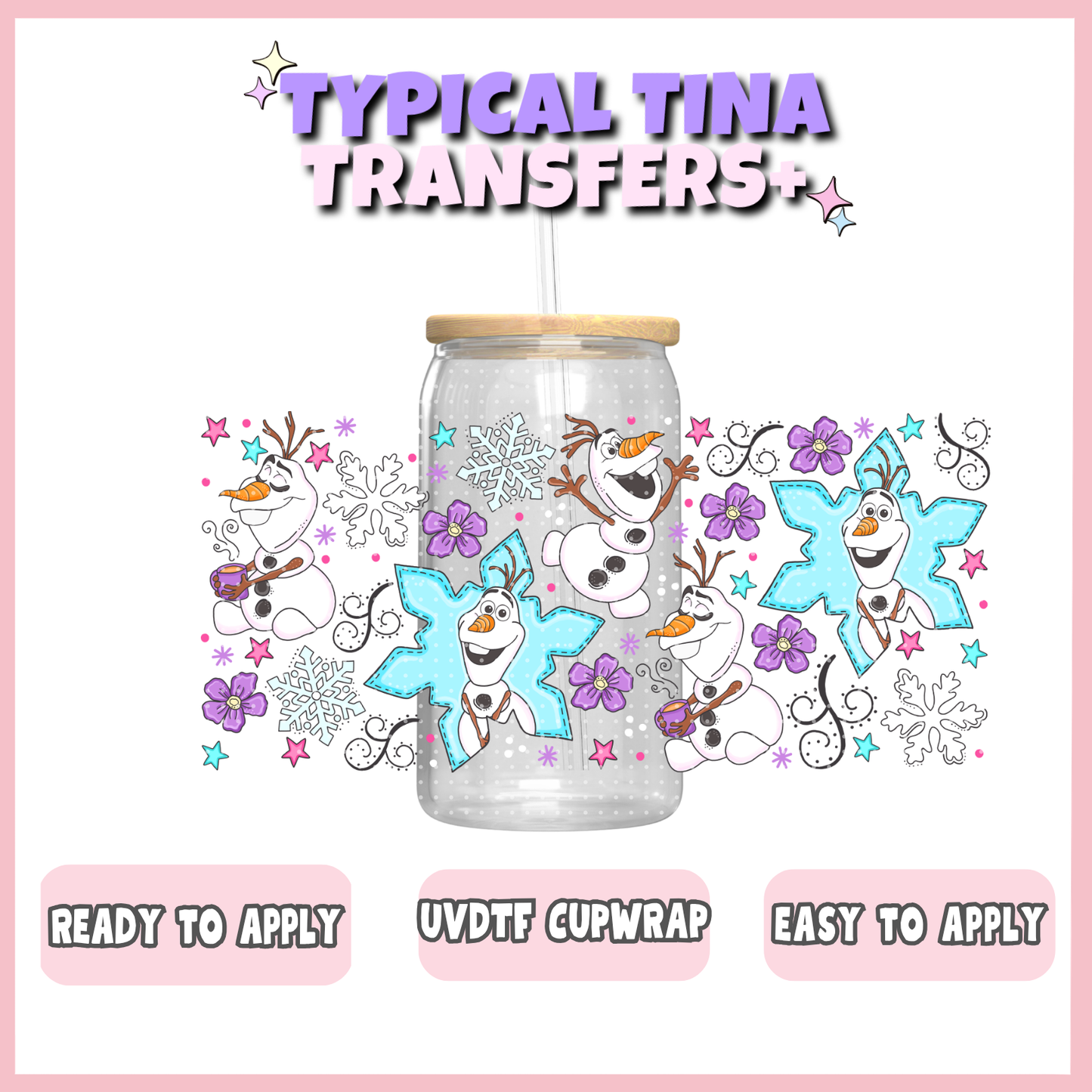 UVDTF #12405 | 16oz UVDTF Wrap | RTS