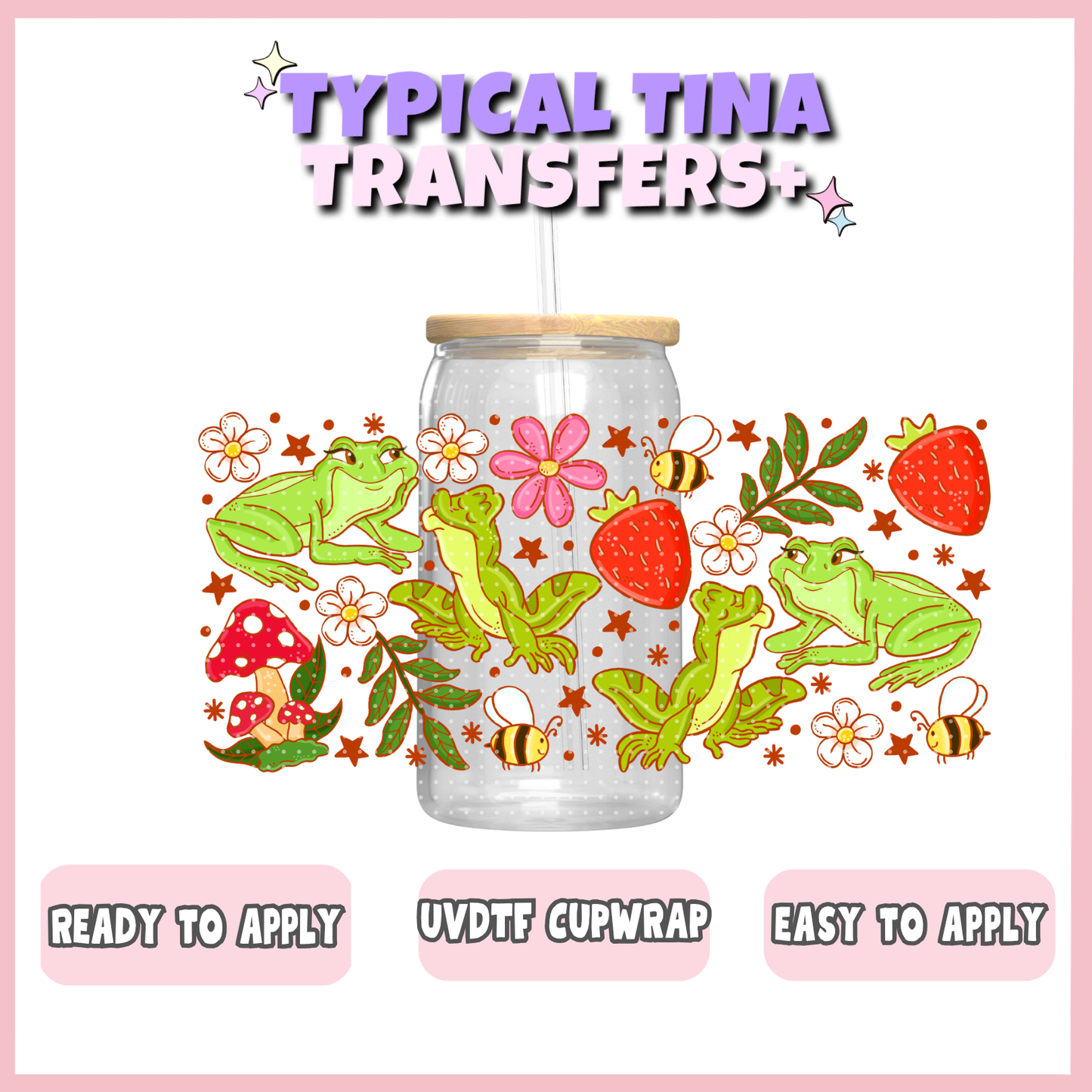 UVDTF #12407 | 16oz UVDTF Wrap | RTS
