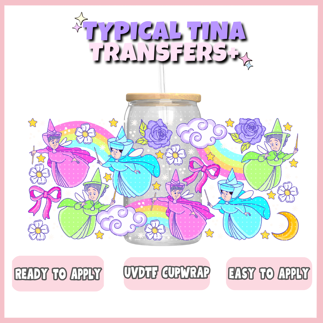 UVDTF #12411 | 16oz UVDTF Wrap | POD