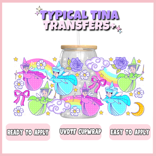 UVDTF #12411 | 16oz UVDTF Wrap | POD