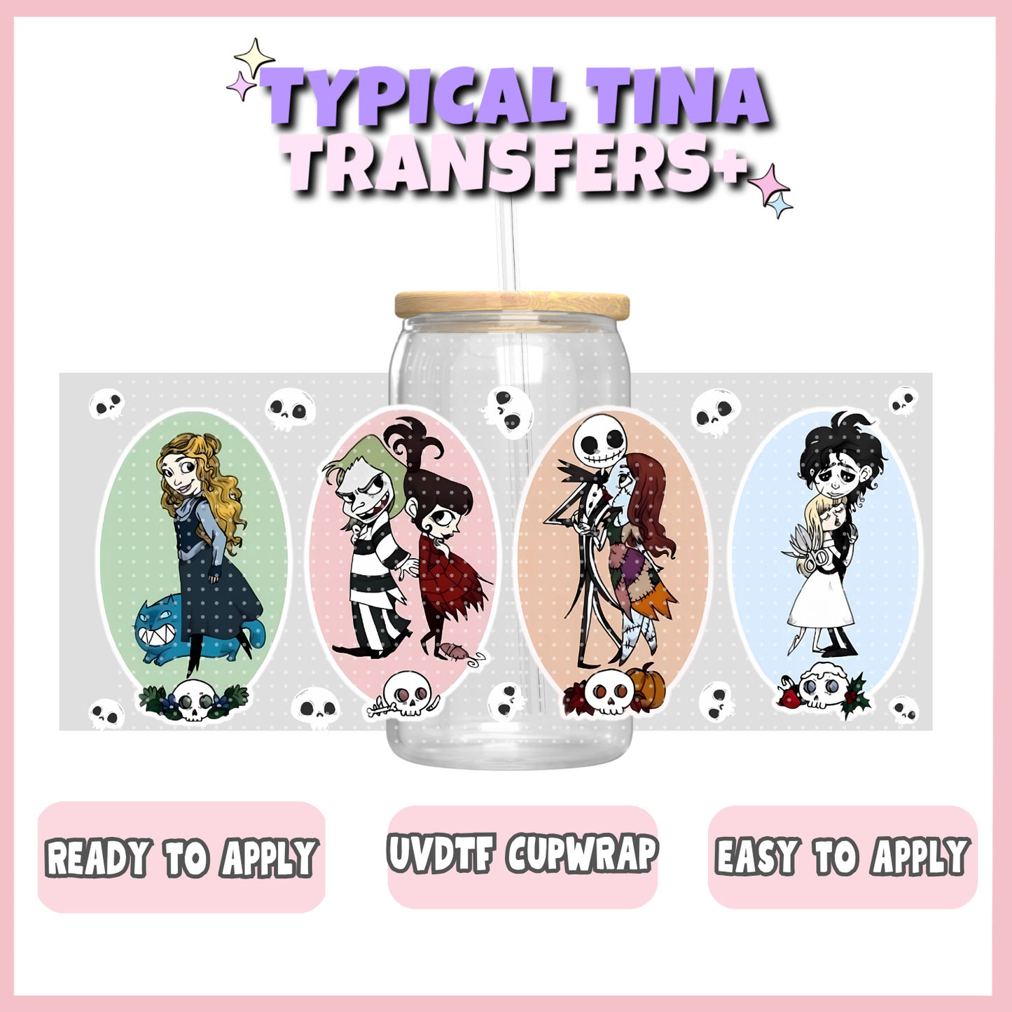 UVDTF #12429 | 16oz UVDTF Wrap | POD