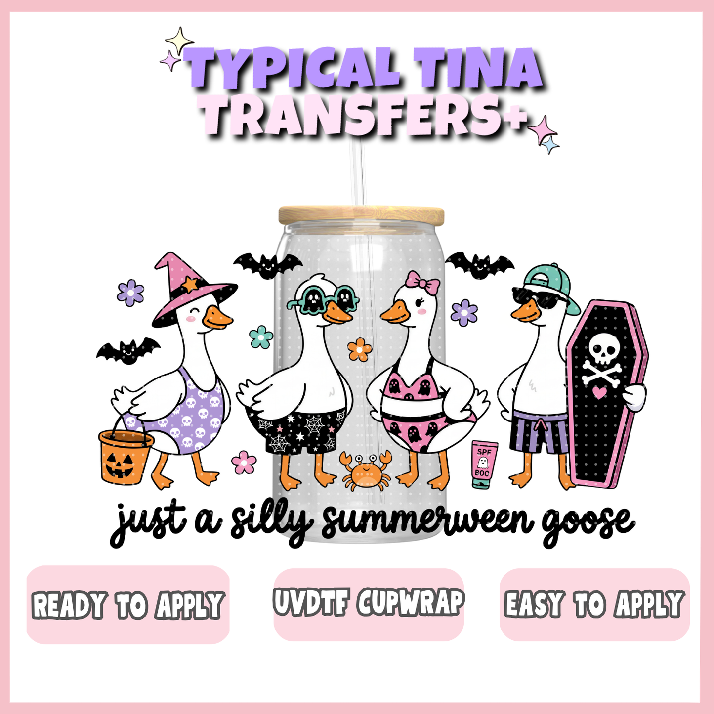 UVDTF #12440 | 16oz UVDTF Wrap | POD
