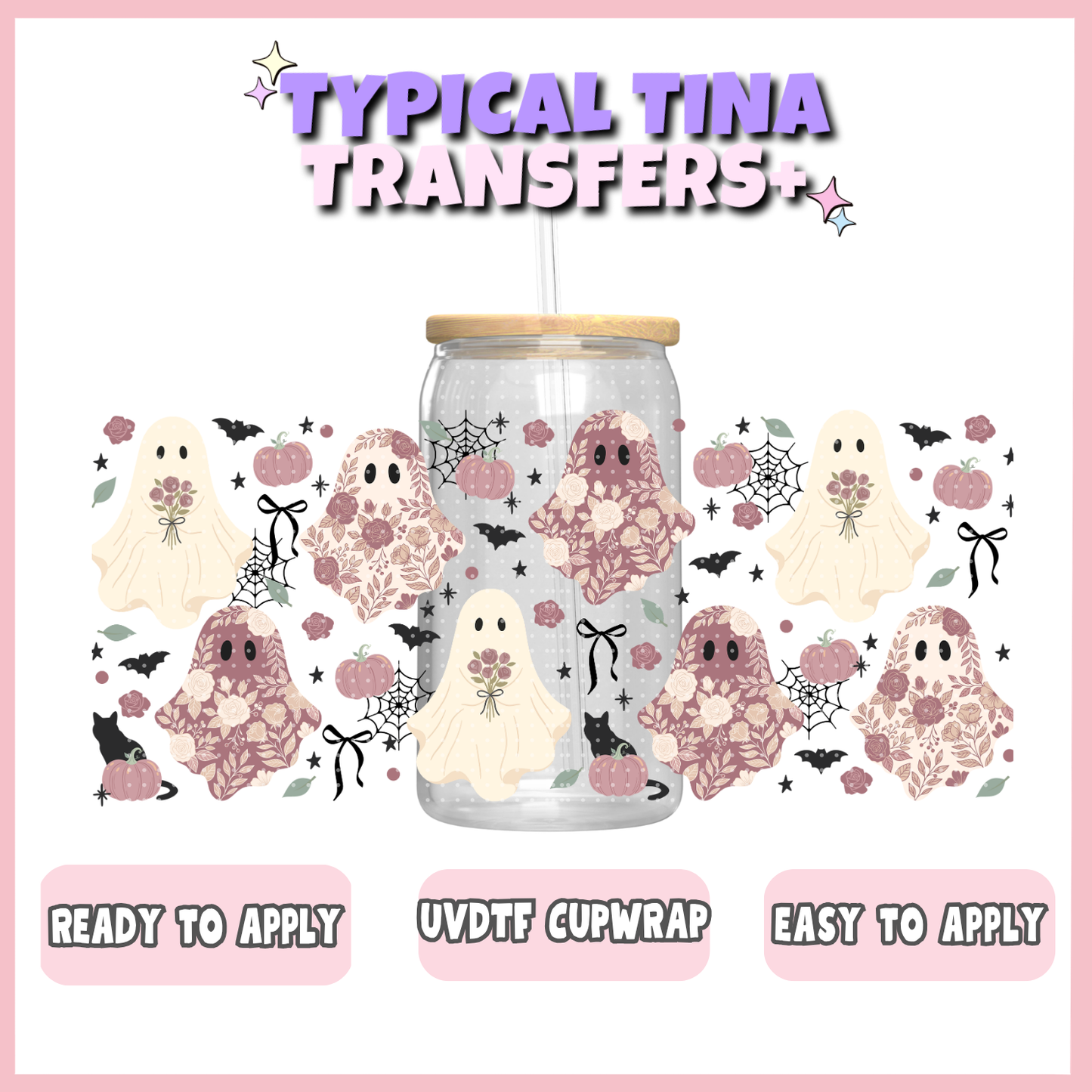 UVDTF #12444 | 16oz UVDTF Wrap | POD