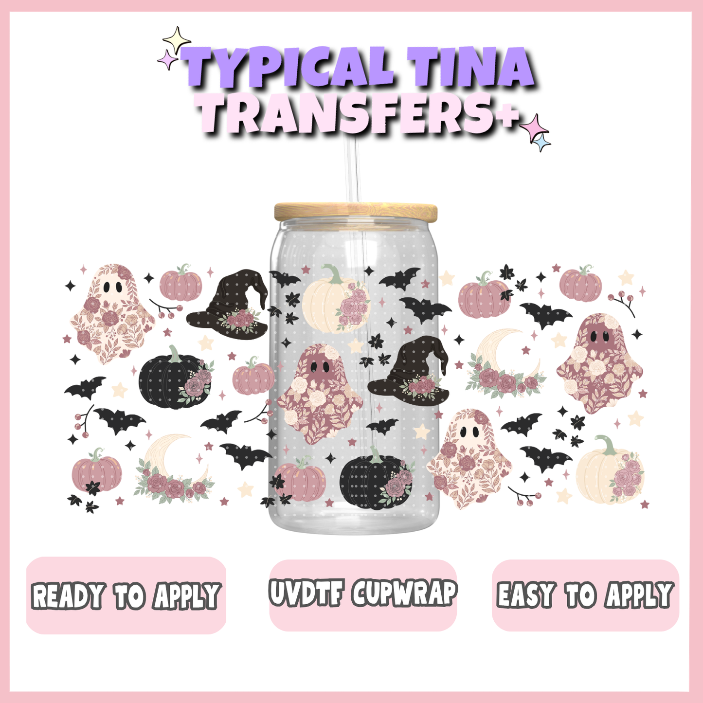 UVDTF #12447 | 16oz UVDTF Wrap | POD